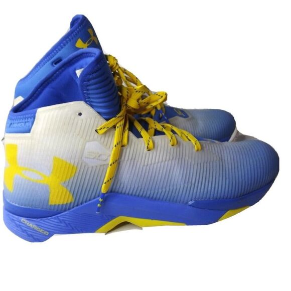 Under Armour Curry 2.5 Men\'s Size 8.5 Shoes Blue White Yellow OG Steph main image 6